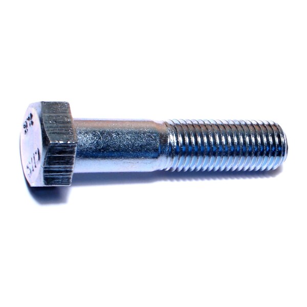 Midwest Fastener Class 8.8, M16-2.00 Hex Head Cap Screw, Zinc Plated Steel, 70 mm L, 10 PK 50512 - main